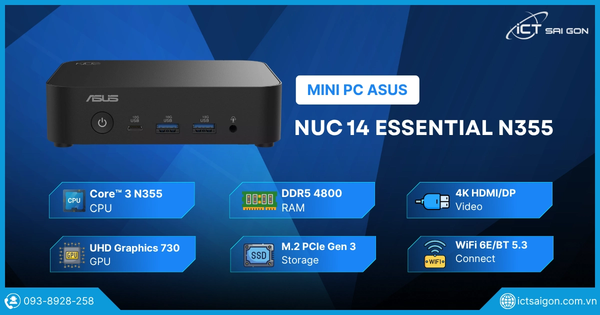 Asus Nuc 14 Essential N355 content 1