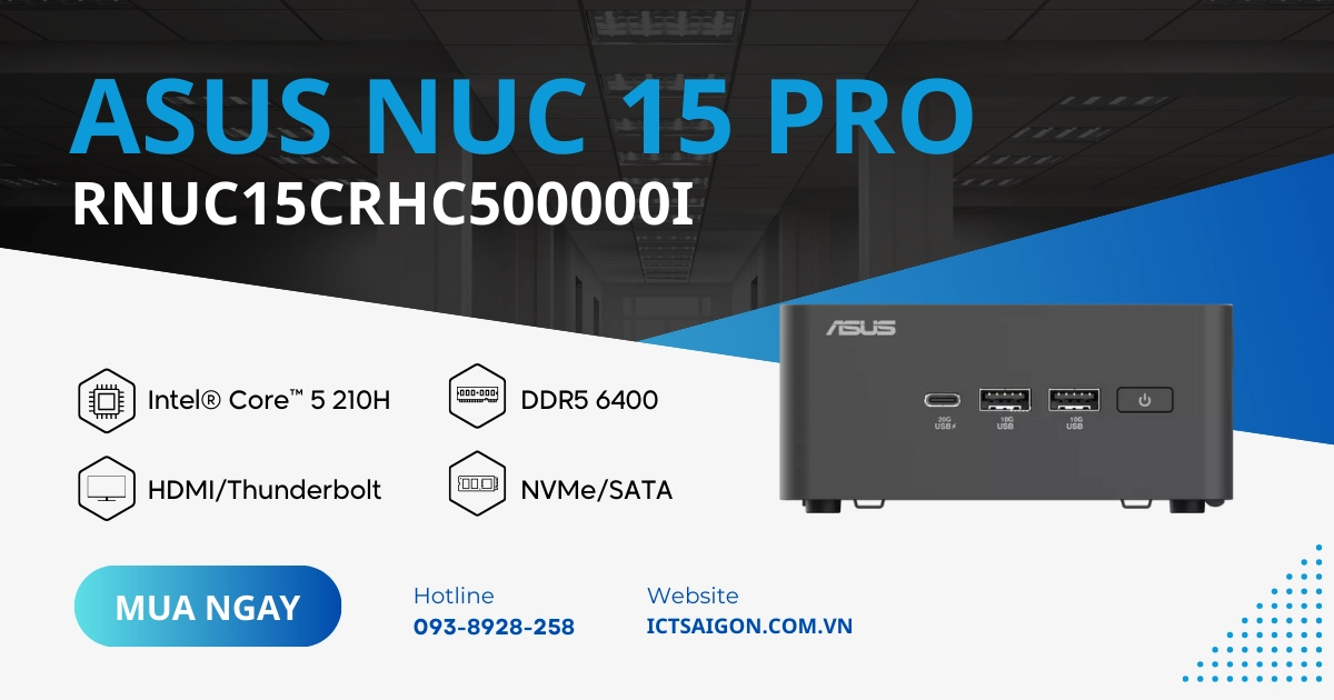 Asus Nuc 15 Pro RNUC15CRHC500000I - content image 1
