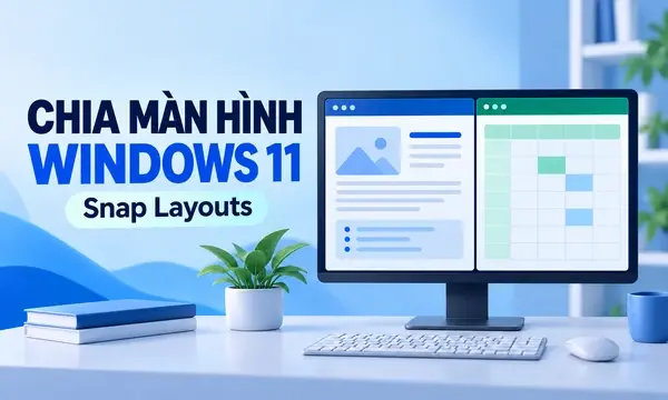 Cách Chia Màn Hình Windows 11 Bằng Snap Layouts