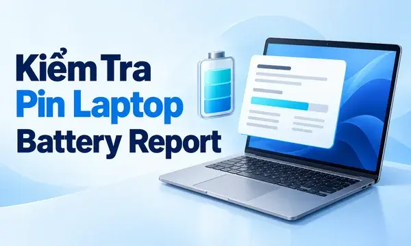 Kiểm Tra Pin Laptop Bằng Battery Report Và Đọc Kết Quả