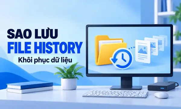 Sao Lưu Và Khôi Phục Dữ Liệu Bằng File History