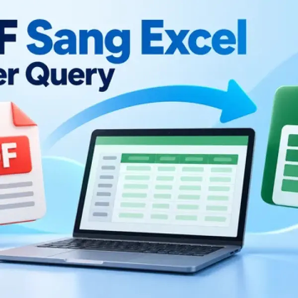 Chuyển PDF Sang Excel Bằng Power Query: Cách Làm Và Sửa Lỗi