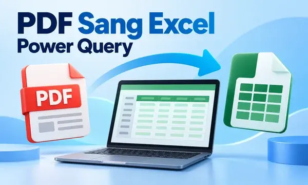 Chuyển PDF Sang Excel Bằng Power Query: Cách Làm Và Sửa Lỗi