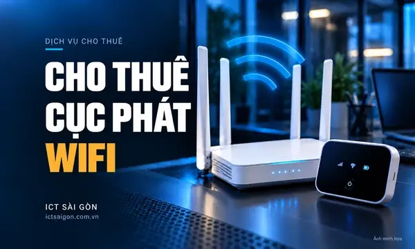 Cho thuê cục phát wifi giá rẻ, trọn gói tại Hồ Chí Minh