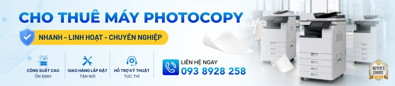 Banner Top danh mục Cho thuê máy photocopy