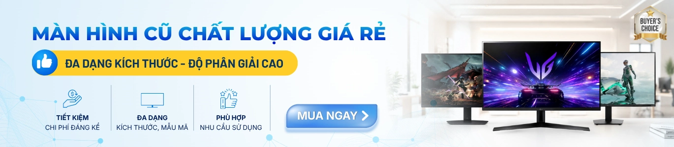 Banner danh mục Màn hình cũ