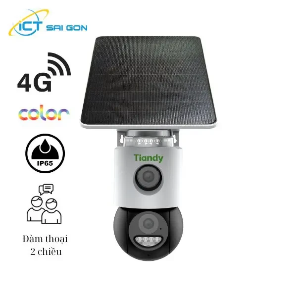 Camera 4G Năng Lượng Mặt Trời Tiandy TC-H363U - Giải Pháp An Ninh Di Động