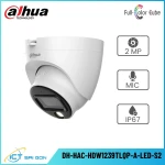 Camera HDCVI DAHUA DH-HAC-HDW1239TLQP-A-LED-S2 2MP Full Color Tích hợp Mic