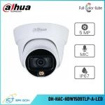 Camera HDCVI DAHUA DH-HAC-HDW1509TLP-A-LED 5.0MP Full Color Tích hợp Mic