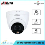 Camera HDCVI DAHUA DH-HAC-HDW1509TLQP-A-LED-S2 5MP Full color Tích hợp Mic