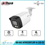 Camera HDCVI DAHUA DH-HAC-HFW1239TLMP-A-LED-S2 2MP Full color Tích hợp Mic