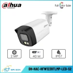 Camera HDCVI DAHUA DH-HAC-HFW1239TLMP-LED-S2 2MP Full color