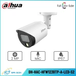 Camera HDCVI DAHUA DH-HAC-HFW1239TP-A-LED-S2 2MP Full Color Tích hợp Mic