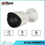 Camera HDCVI DAHUA DH-HAC-HFW1800TP-A 4K IR Bullet Tích Hợp Mic