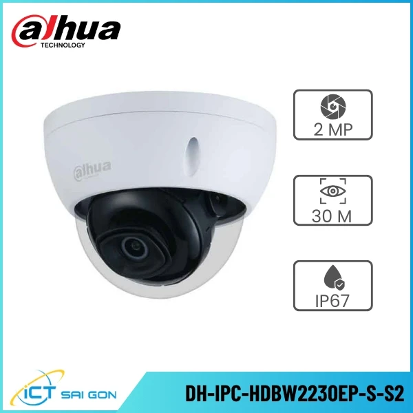 Camera IP DAHUA DH-IPC-HDBW2230EP-S-S2 2MP