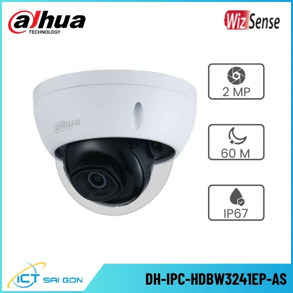 Camera IP DAHUA DH-IPC-HDBW3241EP-AS 2MP PoE/Onvif