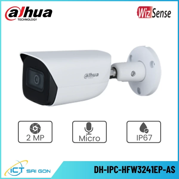 Camera IP DAHUA DH-IPC-HFW3241EP-AS 2MP Onvif/PoE IP67