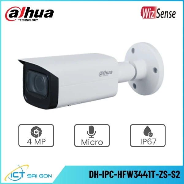 Camera IP DAHUA DH-IPC-HFW3441T-ZS-S2 4MP Onvif/PoE IP67