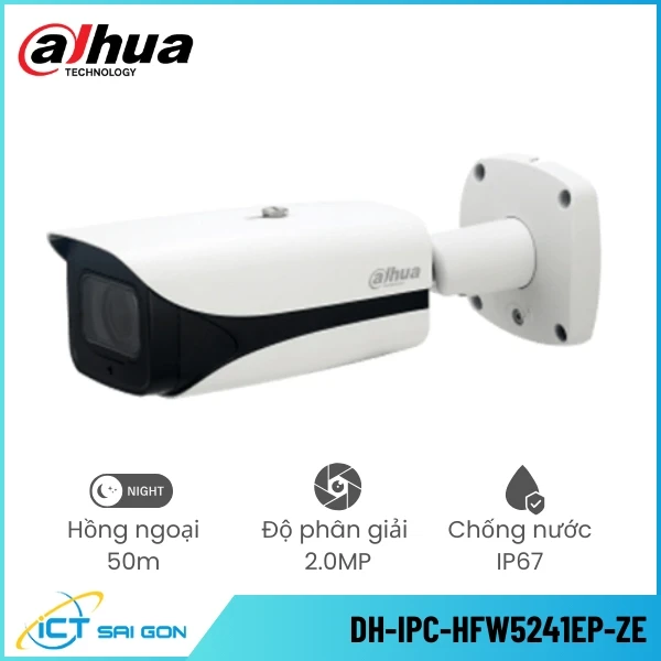 Camera IP DAHUA DH-IPC-HFW5241EP-ZE 2MP Starvis