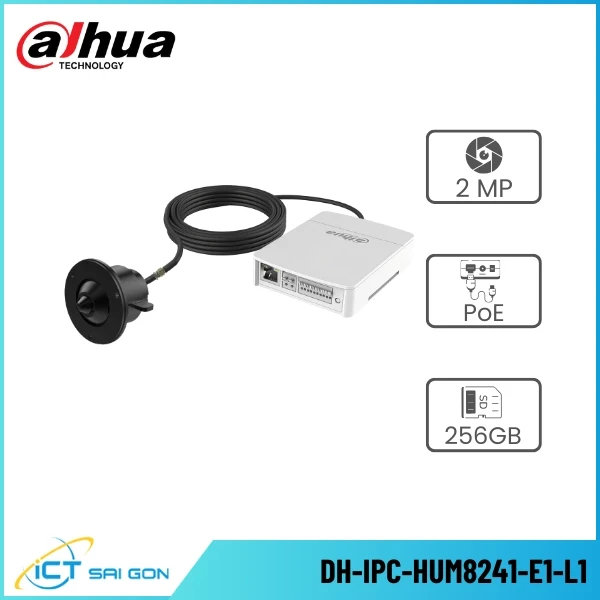 Camera IP Pinhole DAHUA DH-IPC-HUM8241-E1-L1 2MP