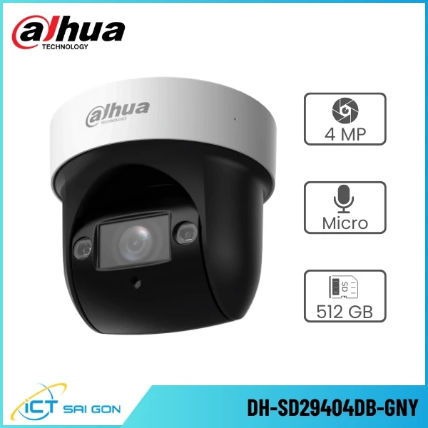 Camera IP Speed Dome DAHUA DH-SD29404DB-GNY 4MP