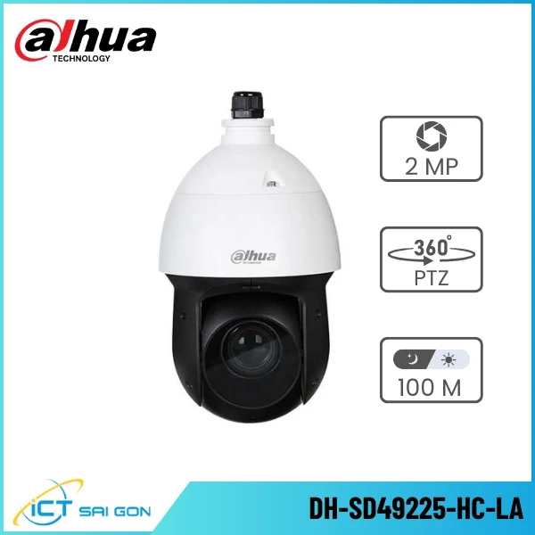 Camera PTZ DAHUA DH-SD49225-HC-LA 2.0MP HDCVI