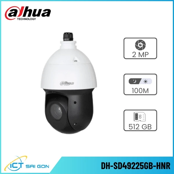 Camera IP Speed Dome DAHUA DH-SD49225GB-HNR 2MP