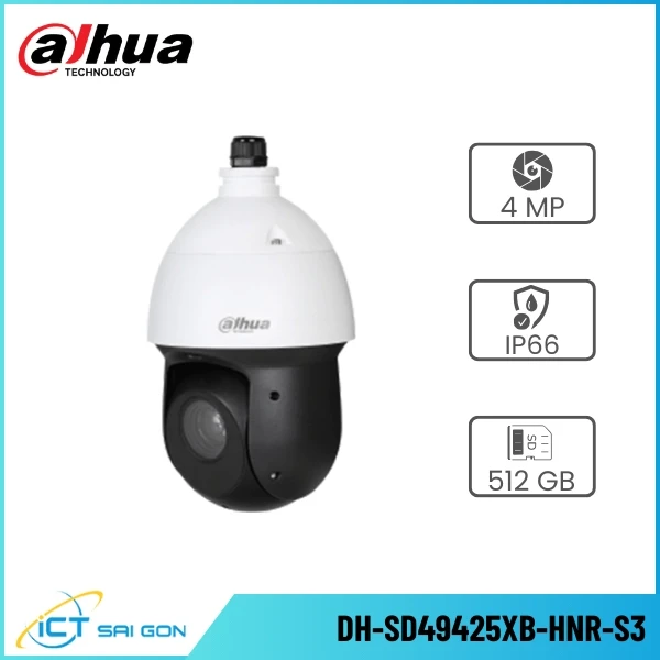 Camera IP Speed Dome DAHUA DH-SD49425GB-HNR 4MP