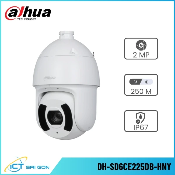 Camera IP Speed Dome DAHUA DH-SD6CE225DB-HNY 2MP