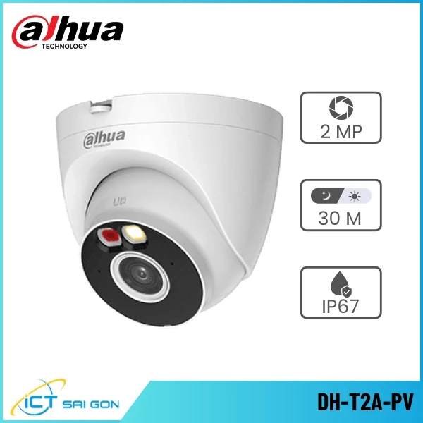 Camera Wifi DAHUA DH-T2A-PV 2.0MP Tích Hợp Mic Loa