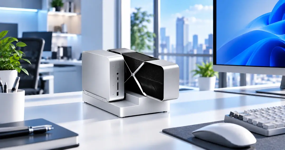 Cấu tạo thường thấy của một eGPU