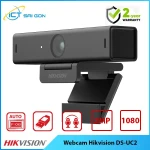 Webcam Hikvision DS-UC2 2MP FHD - Tích hợp 2 Mic – thu âm đa hướng, chống ồn thông minh, chuyên hội nghị, doanh nghiệp