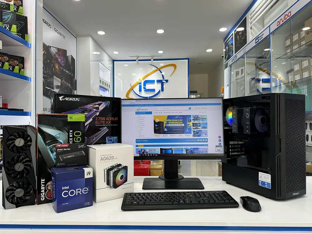 QUY TRÌNH THUÊ MÁY TÍNH ĐỂ BÀN TẠI ICT SÀI GÒN