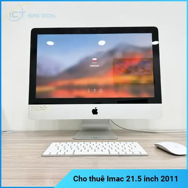 Cho Thuê Imac 21.5 inch 2011 - Core I5, Ram 4GB, HDD 500GB, Màn hình 21.5 inch