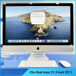 Cho Thuê Imac 27 inch 2013 - Core I5, Ram 16GB, SSD 128 + HDD 1TB, VGA 4GB, Màn hình 27 inch 2K