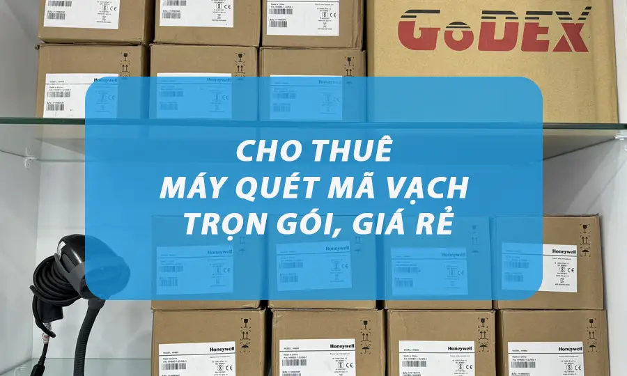 Cho Thuê Máy Quét Mã Vạch QRCode/Barcode Giá Rẻ