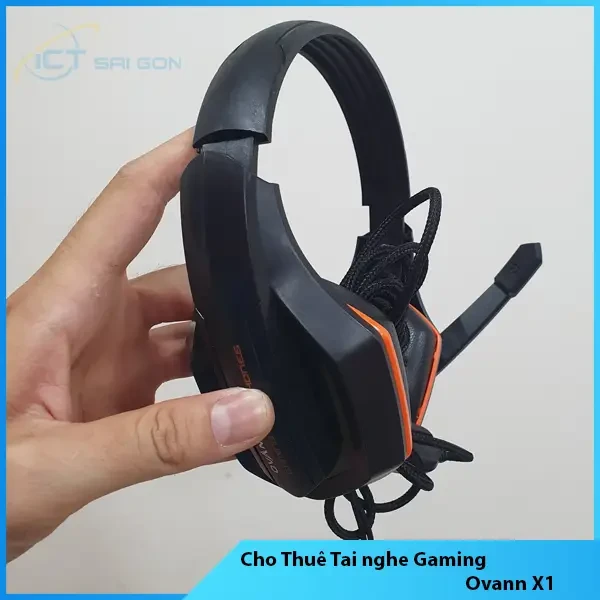 Cho thuê tai nghe Gaming Ovann X1 - Âm thanh bass, treble cực đỉnh chuyên game