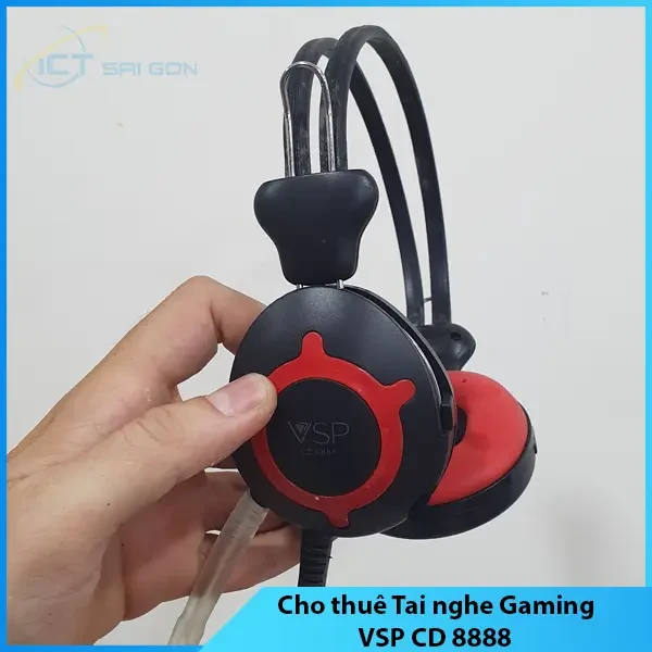 Cho thuê tai nghe VSP CD 8888 - nghe nhạc, xem phim, chơi game.