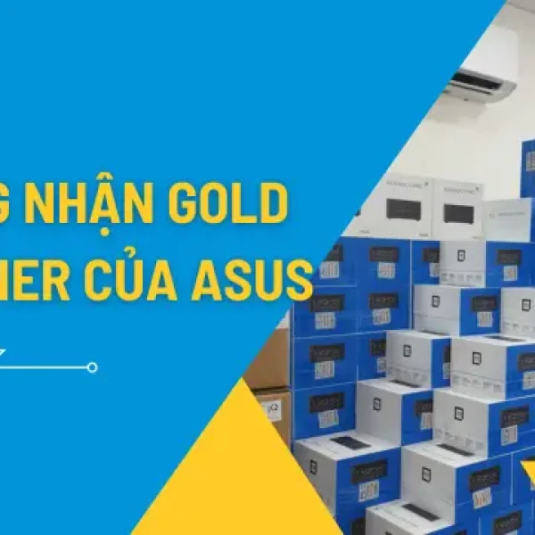 ICT Sài Gòn đạt chứng nhận Gold Partner của ASUS