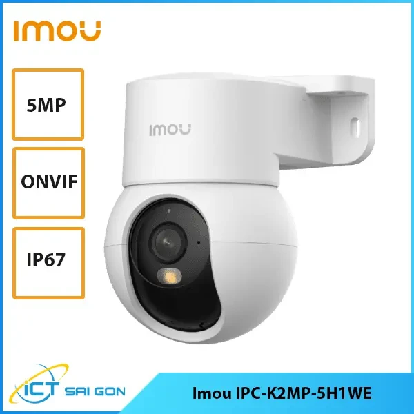 Camera IP Wifi Imou Ranger Mini IPC-K2MP-5H1WE - Quay quét 355° - Hỗ trợ đàm thoại 2 chiều