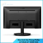 Màn hình Văn Phòng Phillip 221V8LB 21.5" FHD (1920x1080), 100Hz, Cổng kết nối: HDMI-VGA, độ sáng 250 cd/m²