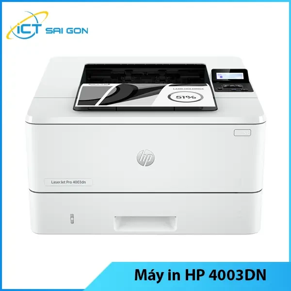 Máy in HP LaserJet Pro 4003DN (2Z609A), In 2 mặt, Kết nối: USB, LAN, tốc độ in 40 trang/ phút