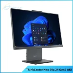 PC Lenovo ThinkCentre Neo 50a 24 Gen5 AIO, Core i5-13420H, Ram 16GB, SSD 512GB, Màn hình 23.8 inch FHD, 12SC0025VA