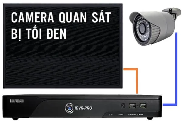 Sửa Lỗi Camera Quan Sát Bị Tối Đen Đơn Giản Tại Nhà
