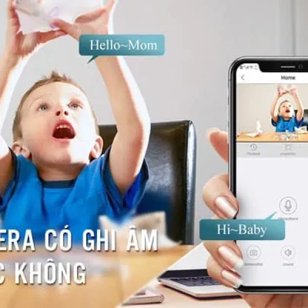 [HỎI ĐÁP] Camera Quan Sát Có Ghi Âm Được Không