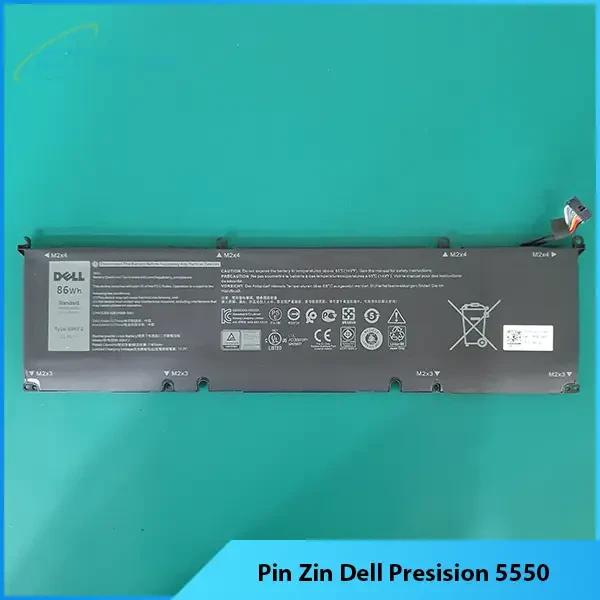 Pin Laptop Dell Precision 5550 86W - Hàng Tháo Máy Zin