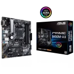 Mainboard Asus PRIME B450M-A II - Socket AM4, 4xDDR4,  1 x D-Sub, 1 x DVI-D, 1 x HDMI, 1 x M.2 NVMe