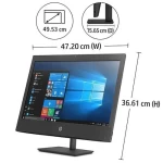 PC HP ProOne 400 G6 AIO Touch [Core i3-10100, Core I5-10500, Core I7-10700, LCD 23.8 FHDT ] 231Q3PA