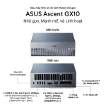 Mini PC AI ASUS Ascent GX10 GX10-GG0036BN (NVIDIA GB10/128GB RAM/4TB NVMe SSD)