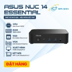 Mini PC Asus NUC 14 Essential - RNUC14MNK150 (1xDDR5-4800/1x M.2 2280 up to PCIe Gen3x4 /WiFi 6/No-OS )